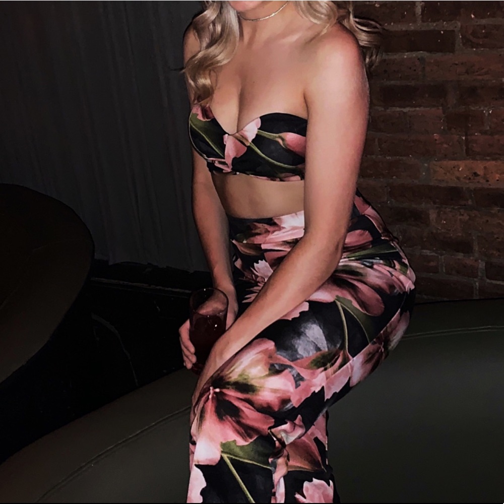 Floral 2 Piece Outfit